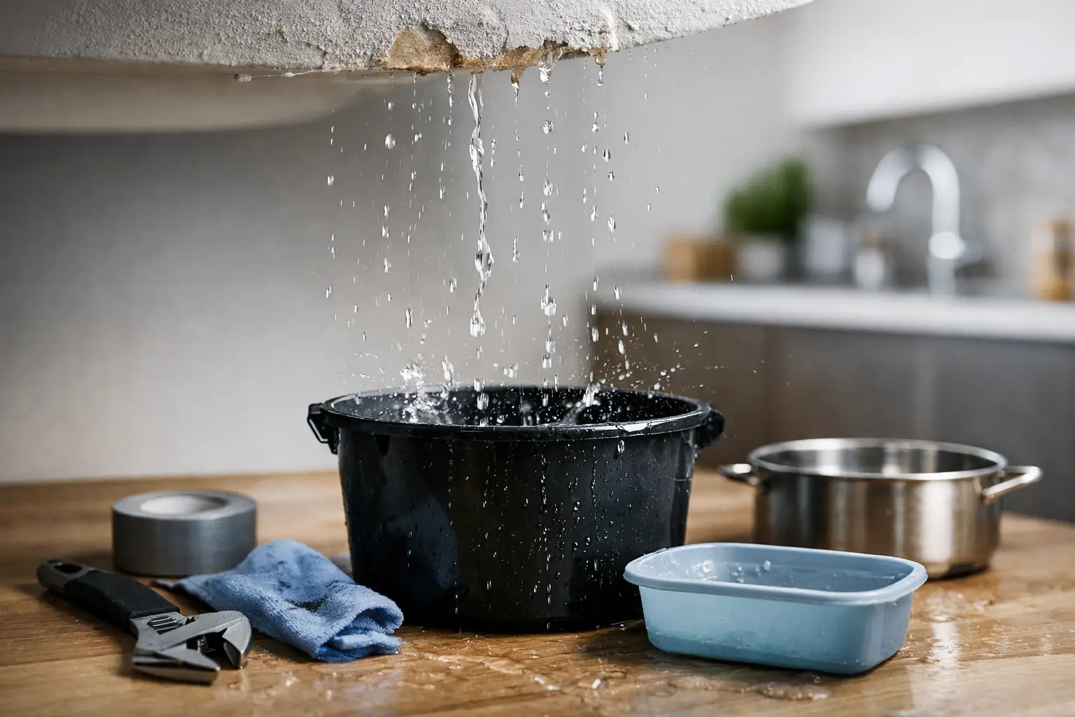 Water Leak or Leakage? What to Do Fast