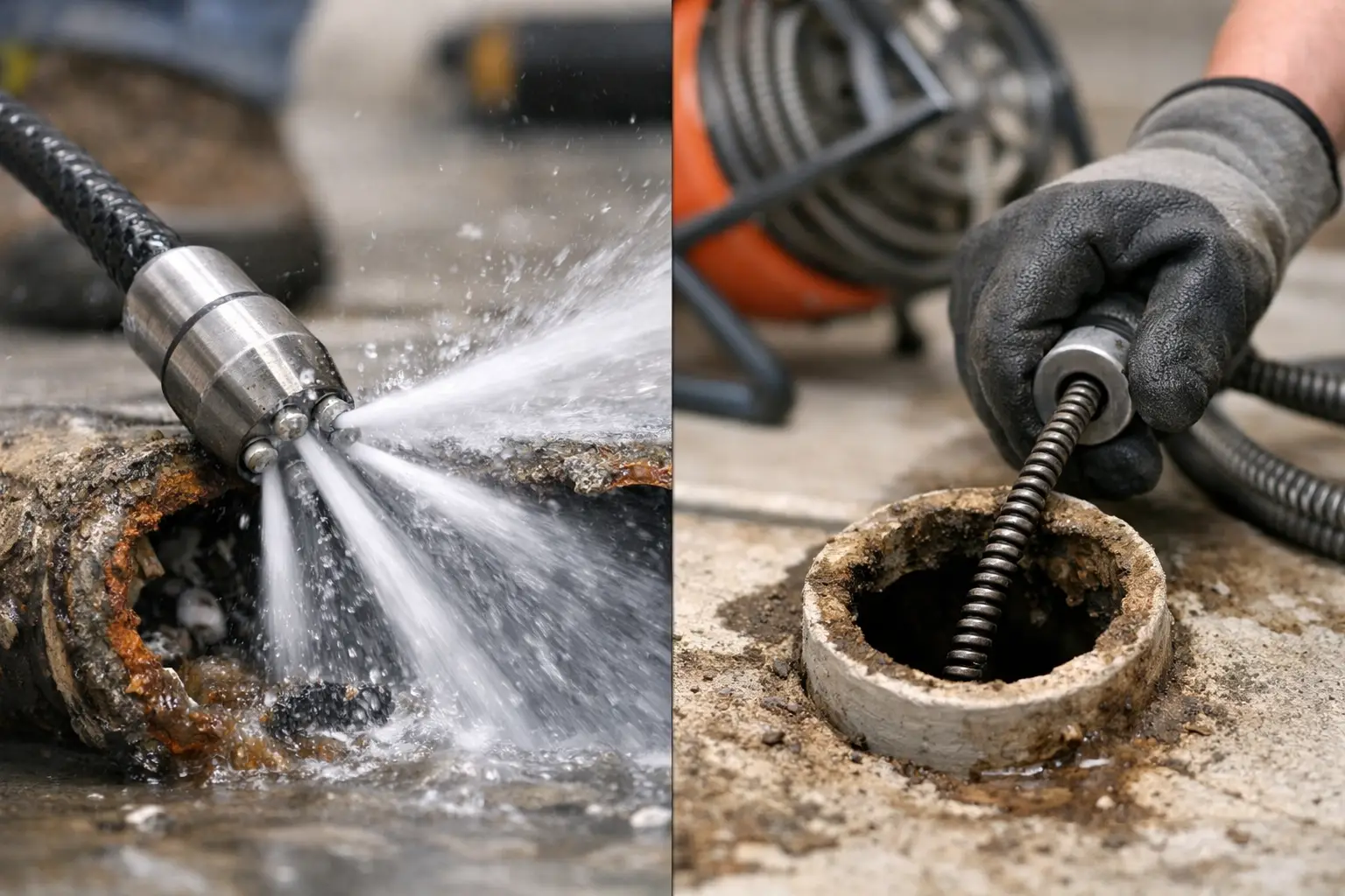 Hydro Jetting vs Snaking: Which Clears Better?